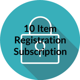 Register Your Copyright – One Year Ten Items Subscription